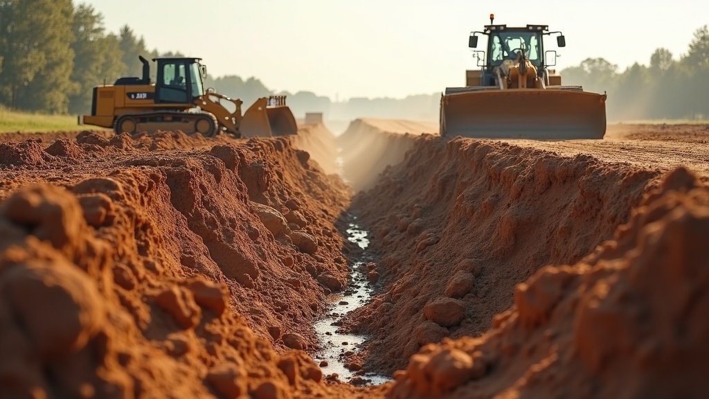 Trenching And Backfilling