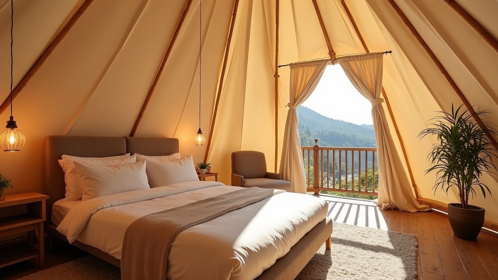 Luxury Yurt Camping
